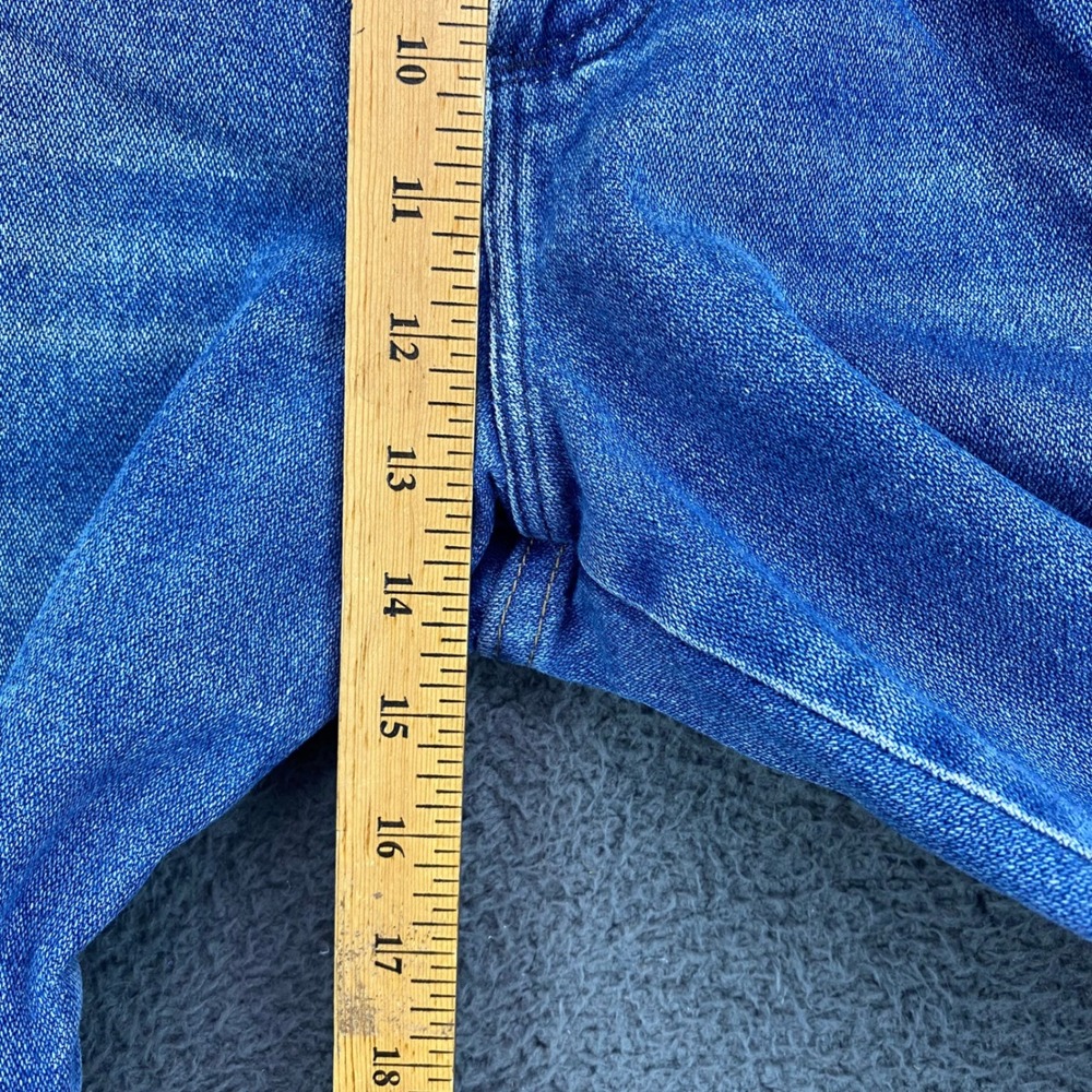 Wrangler Jeans Mens 38x30 Blue Denim Pants Regular Fit Workwear Casual - Picture 4 of 8